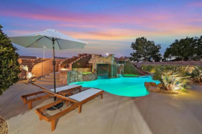Lux 5BR Home w Pool, Hot Tub, Waterfall, RV Space